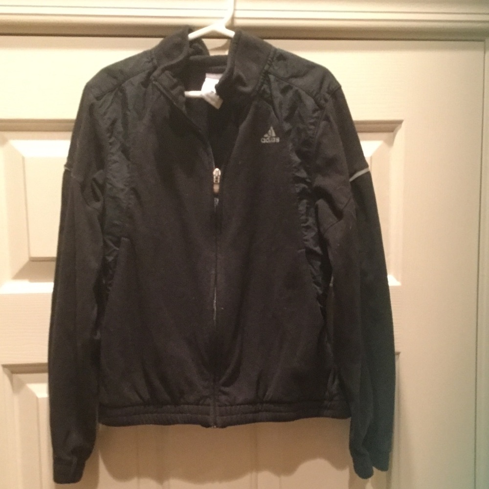 💥HOST PICK💥 Boys Adidas Black Fleece Jacket